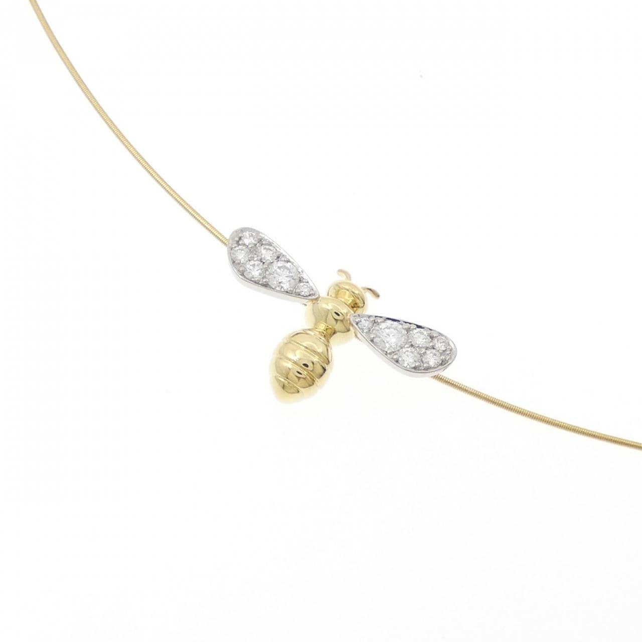 ギメル ビー ダイヤモンド ネックレス 0.176CT