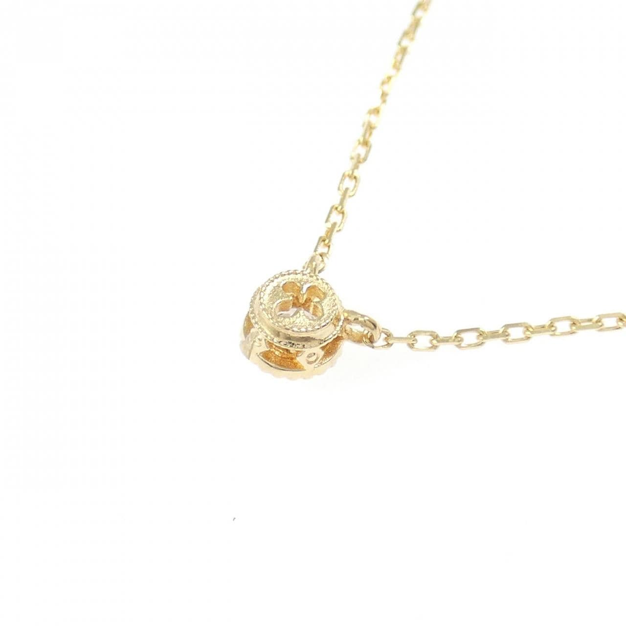 K18YG ダイヤモンド ネックレス 0.10CT