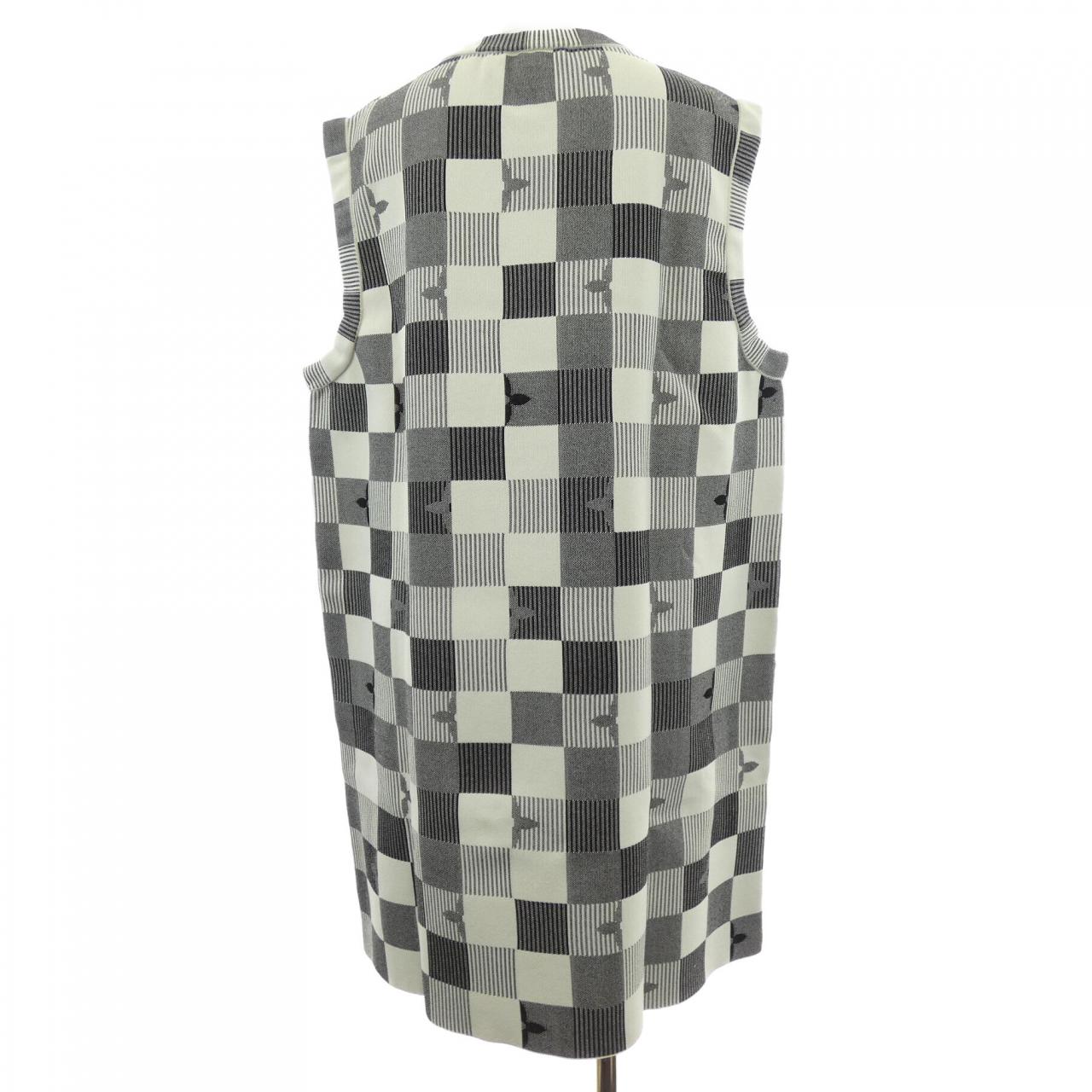 ルイヴィトン LOUIS VUITTON ポップモノグラムダミエニットドレス FOKD14XL0 ワンピース