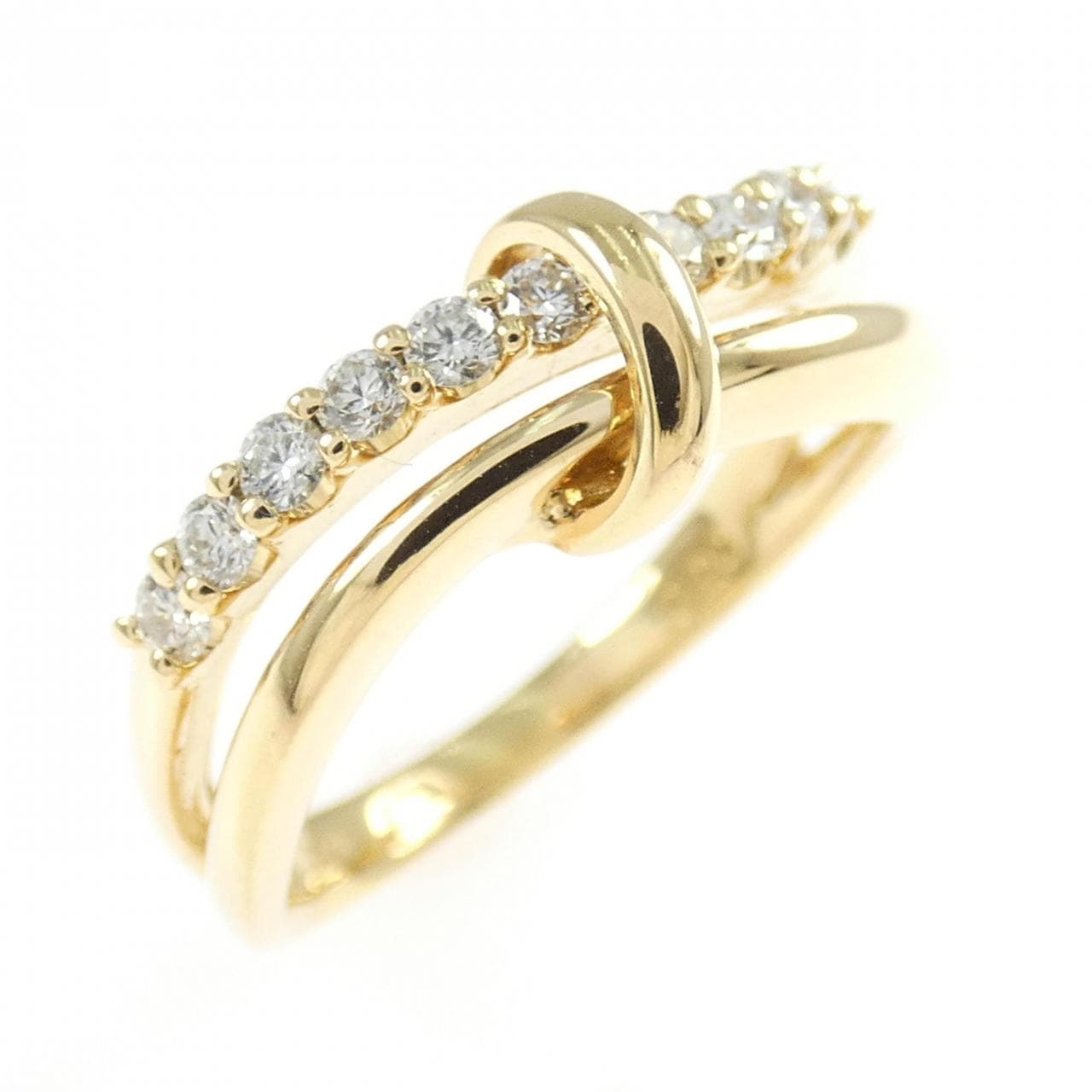K18YG ダイヤモンド リング 0.20CT