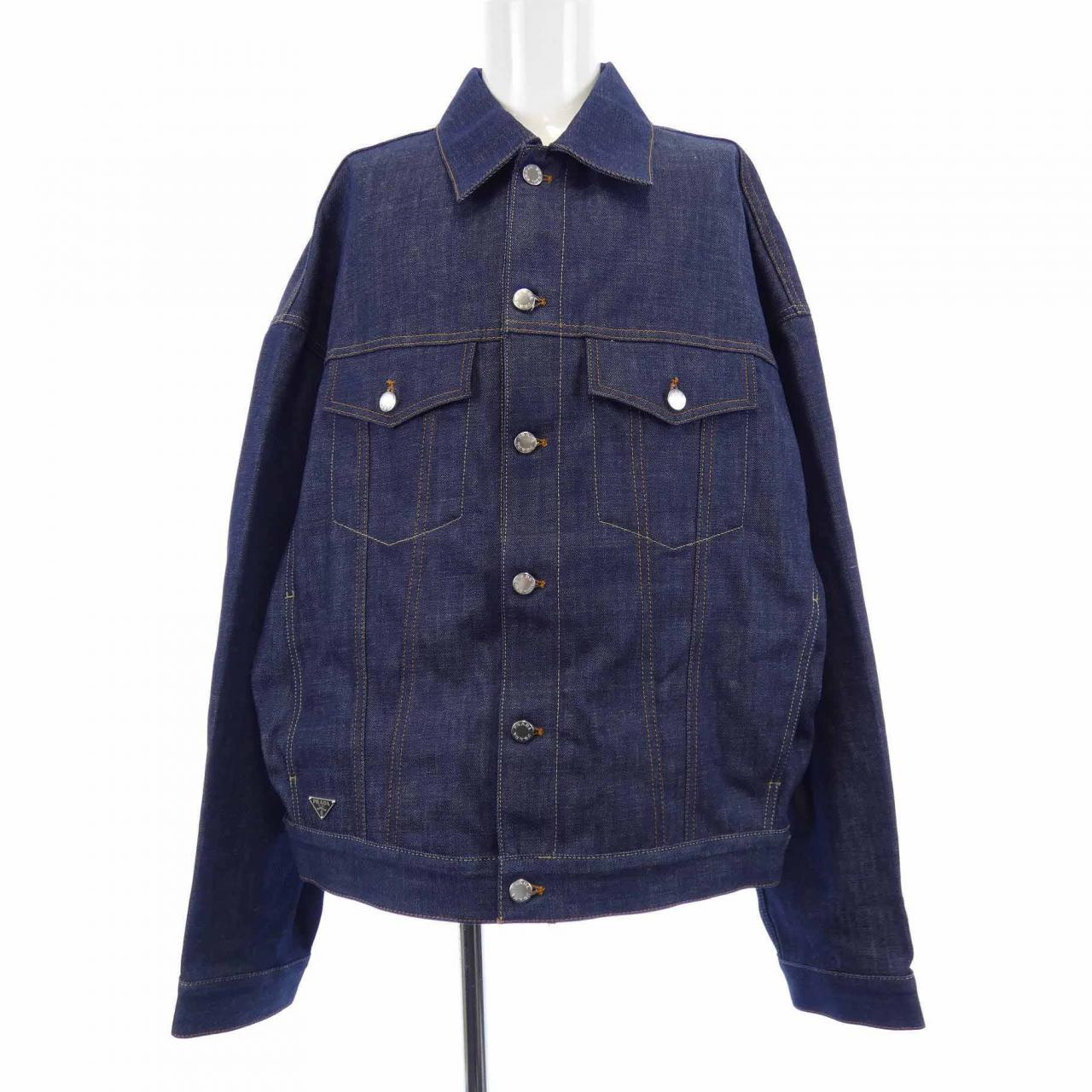 プラダ PRADA トライアングルロゴ GEB257 SAAO 15C7 デニムジャケット