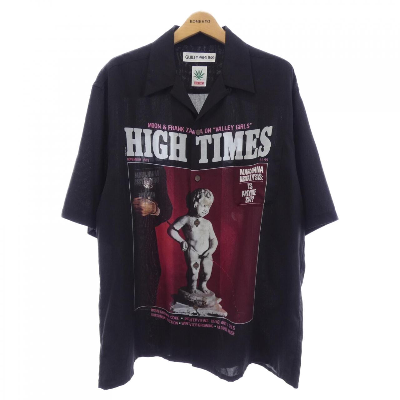ワコマリア WACKO MARIA HIGH TIMES S／Sシャツ