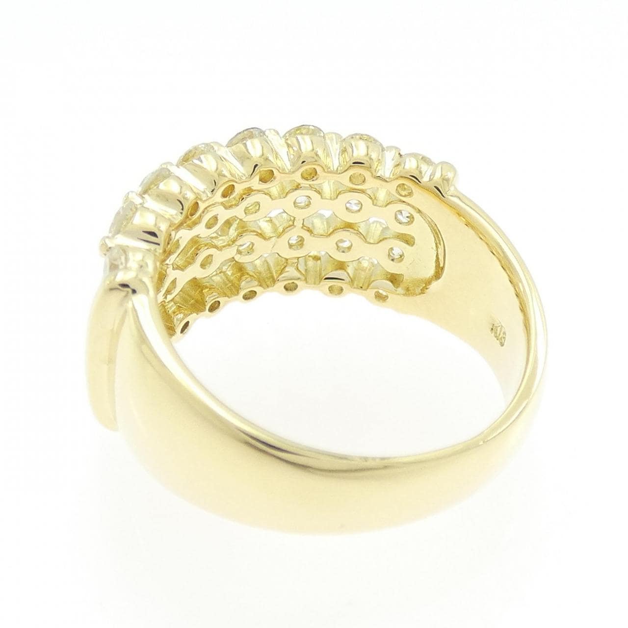 K18YG ダイヤモンド リング 1.50CT