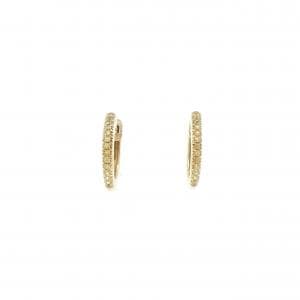 585YG サファイヤ ピアス