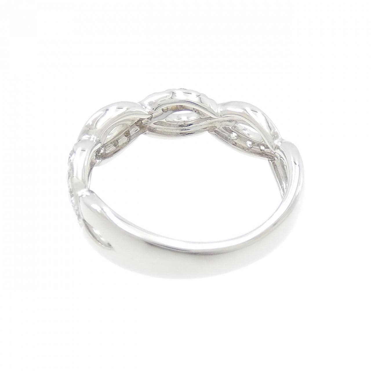 K18WG ダイヤモンド リング 0.40CT