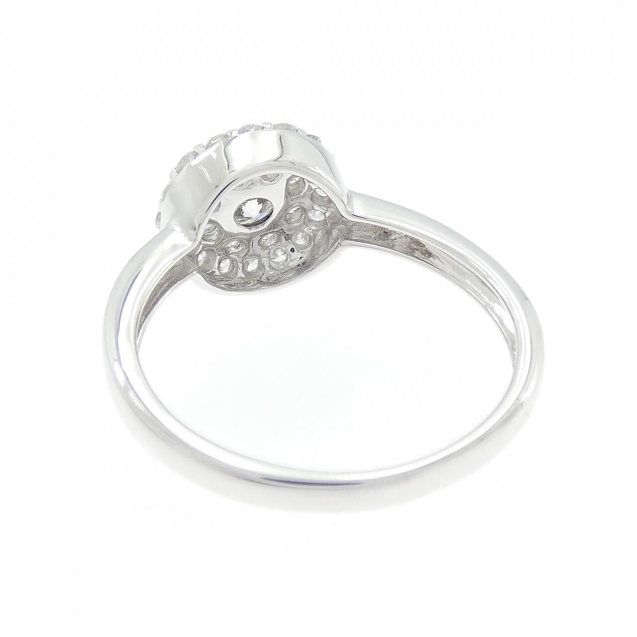K18WG ダイヤモンド リング 0.50CT