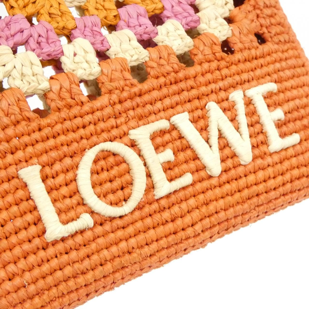 【新品】ロエベ DRAWSTRING POCKET CROCHET C630PHPX07 ショルダーバッグ