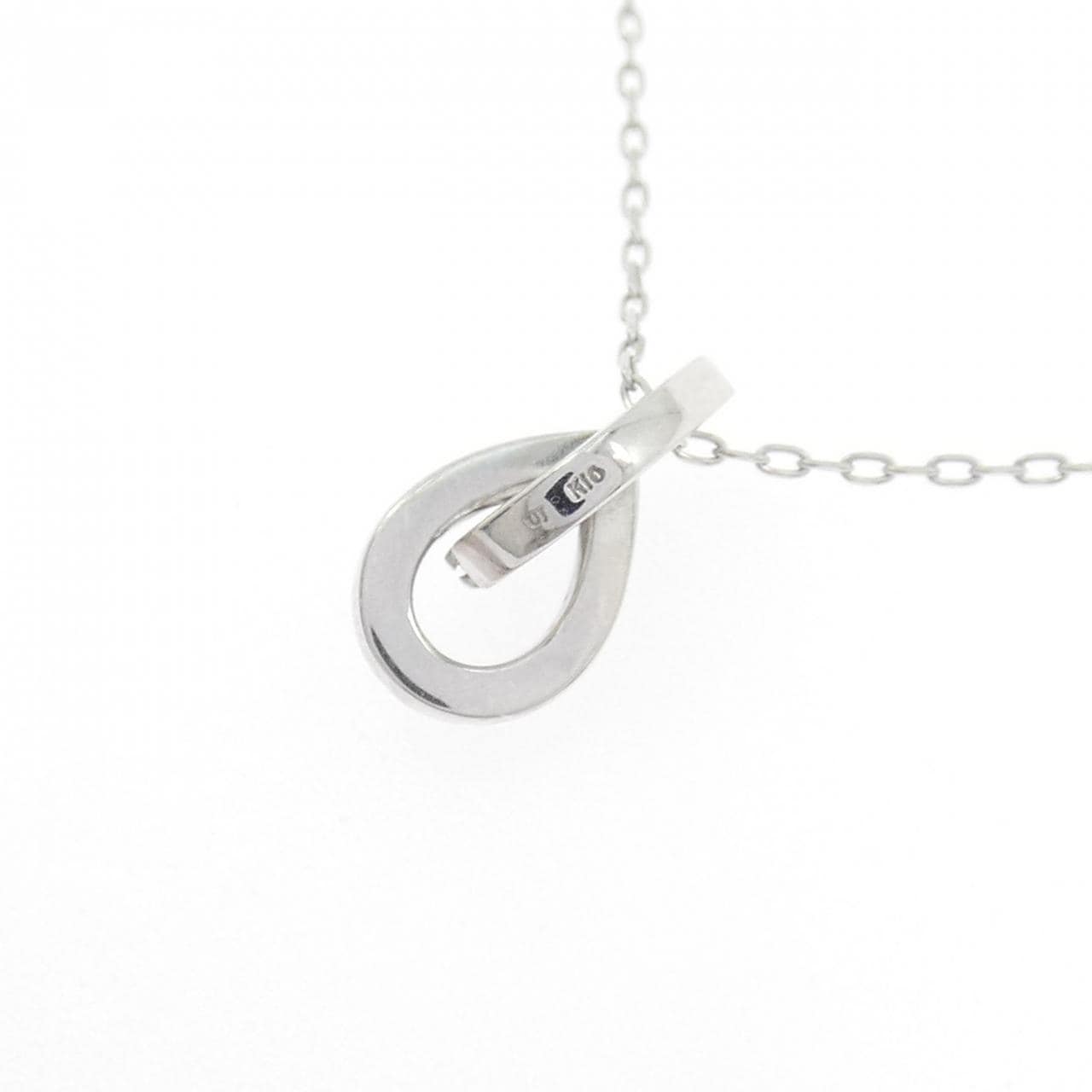 K10WG ダイヤモンド ネックレス