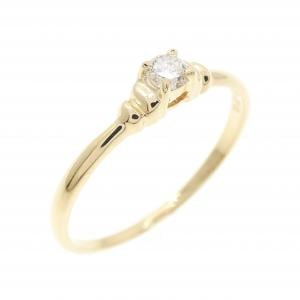 K18YG ダイヤモンド リング 0.08CT