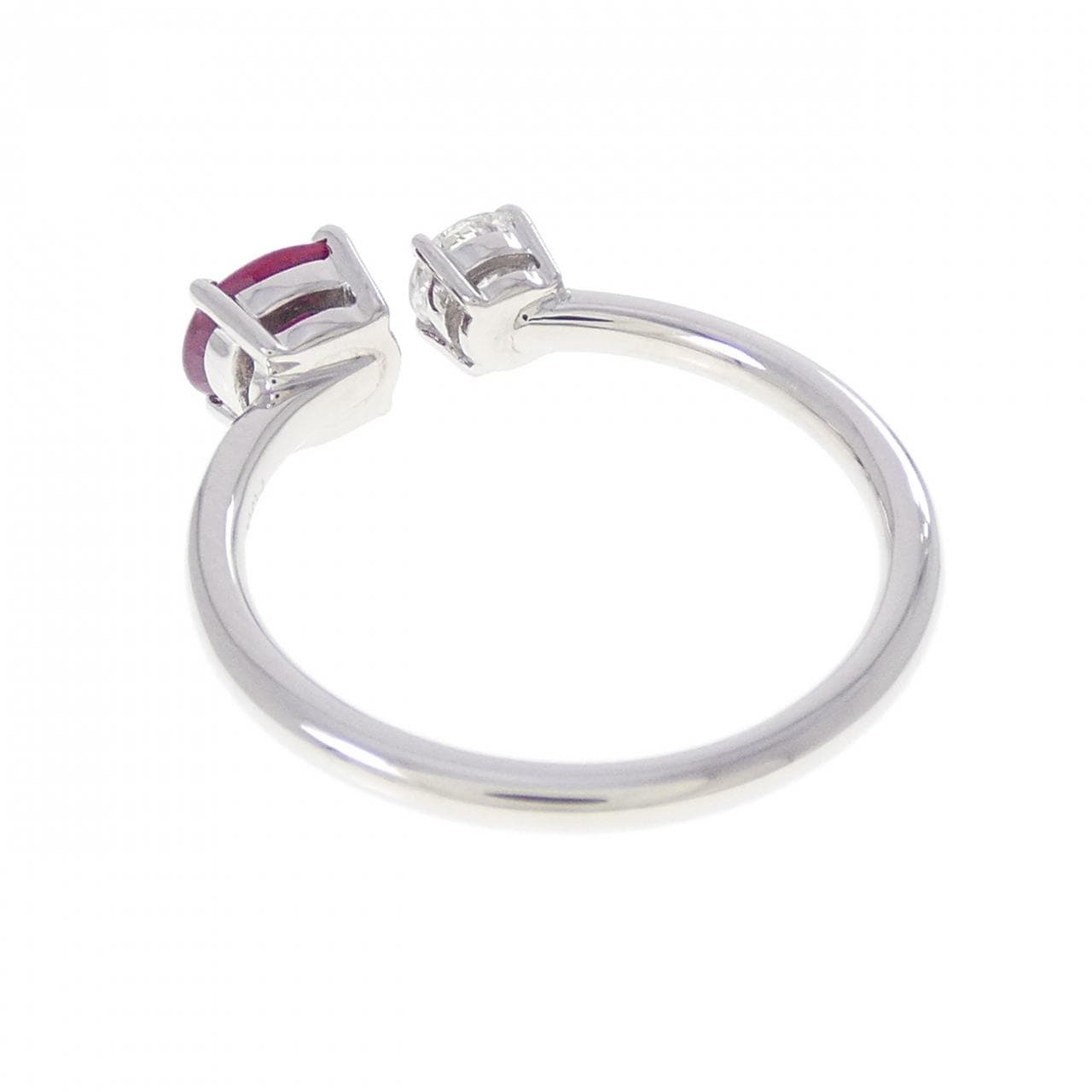 PT900 ルビー リング 0.63CT