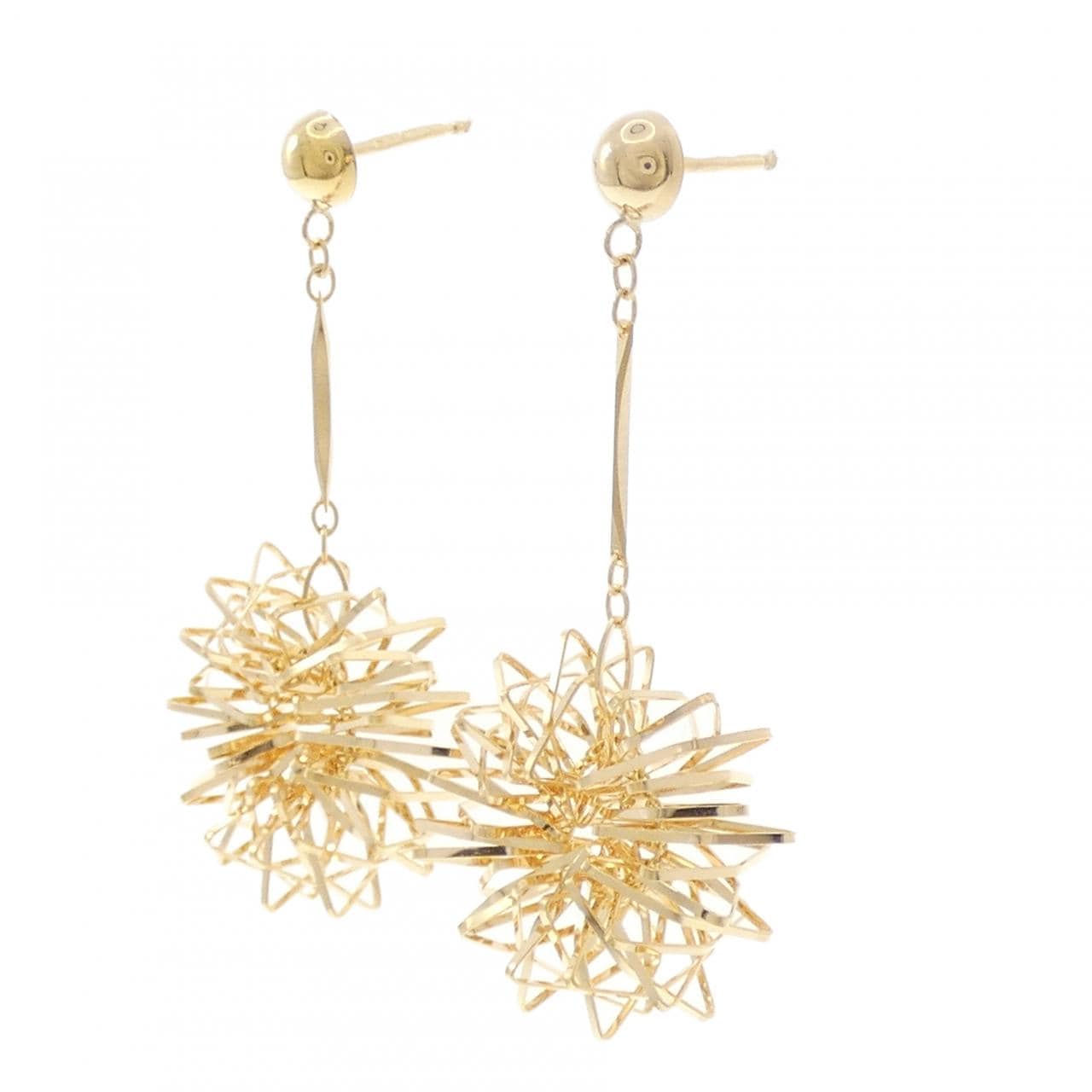 750YG/K18YG ピアス