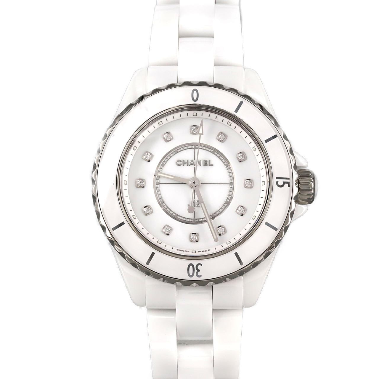 CHANEL J12 33mm 陶瓷・12P H5703 陶瓷石英