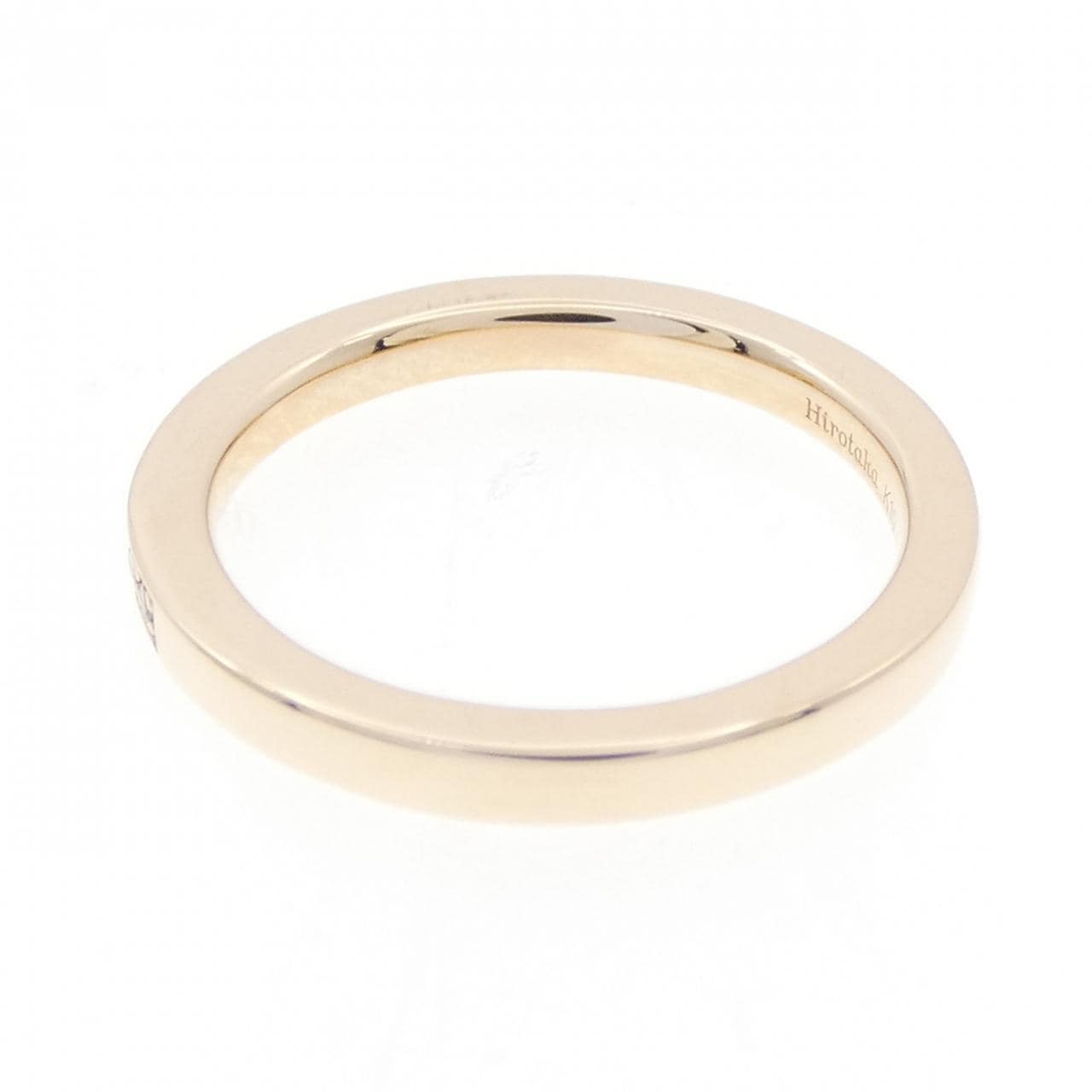 ヒロタカ ダイヤモンド リング 0.07CT