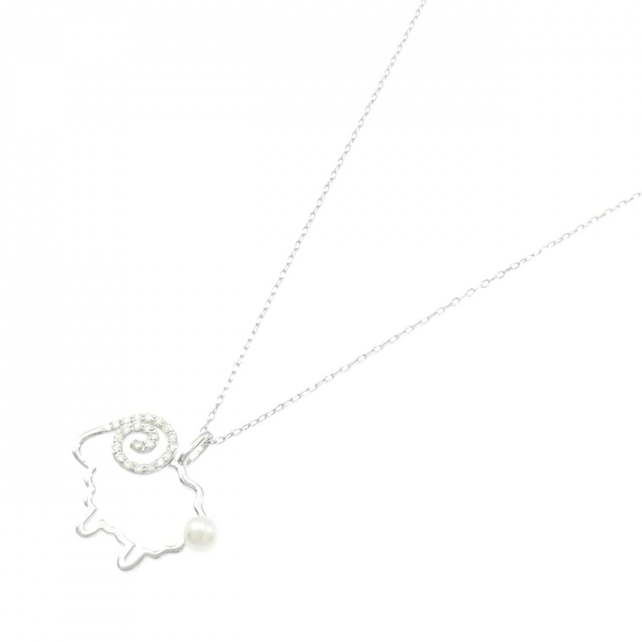 PT950/PT850 シープ アコヤパール ネックレス 4.4mm