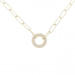 K18YG ダイヤモンド ネックレス 0.17CT