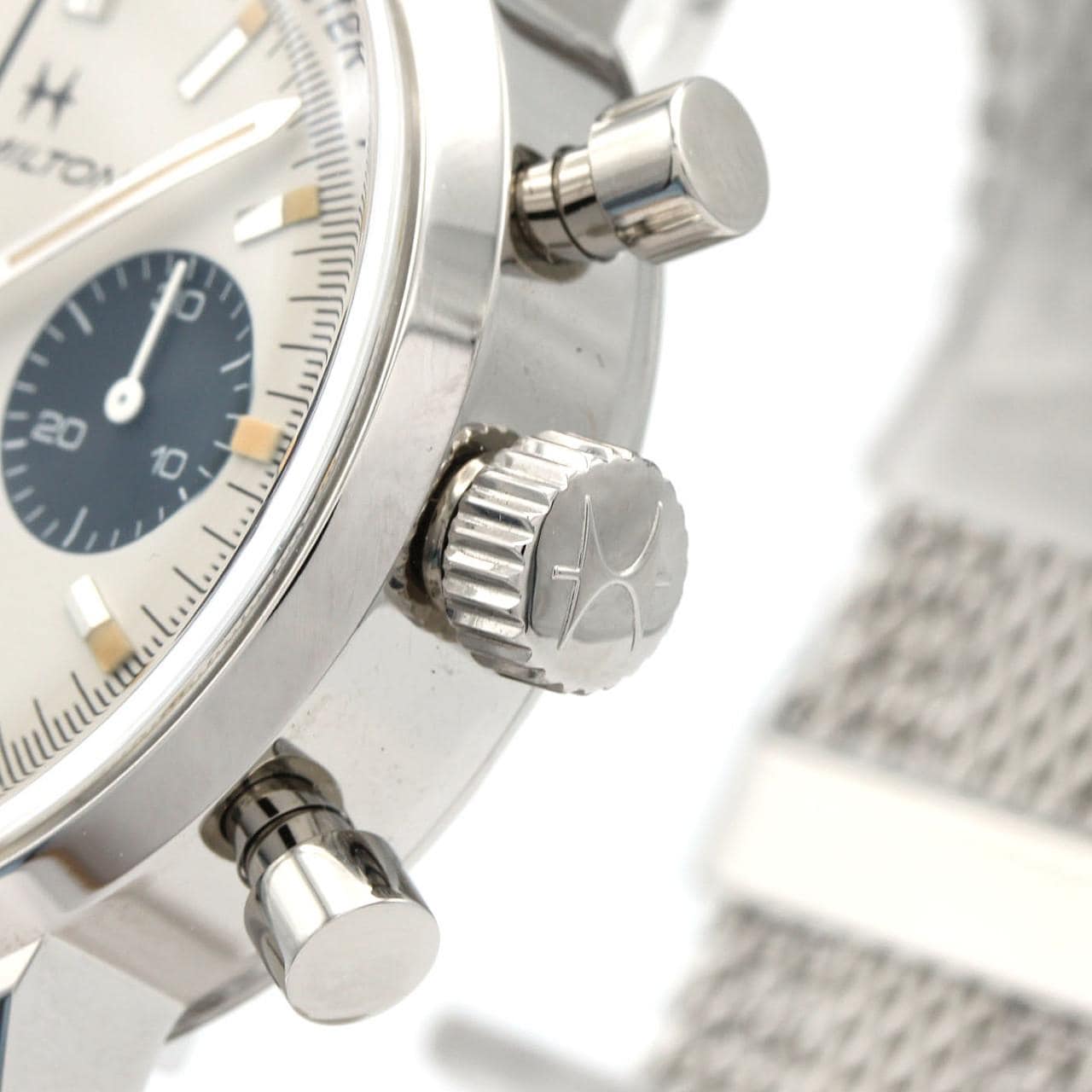 ハミルトン イントラマティッククロノグラフH H384290/H38429110 SS 手巻