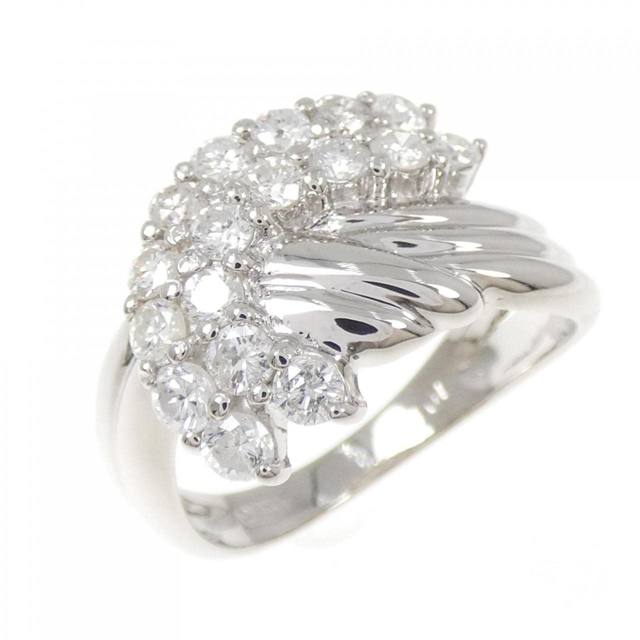 PT900 ダイヤモンド リング 1.01CT