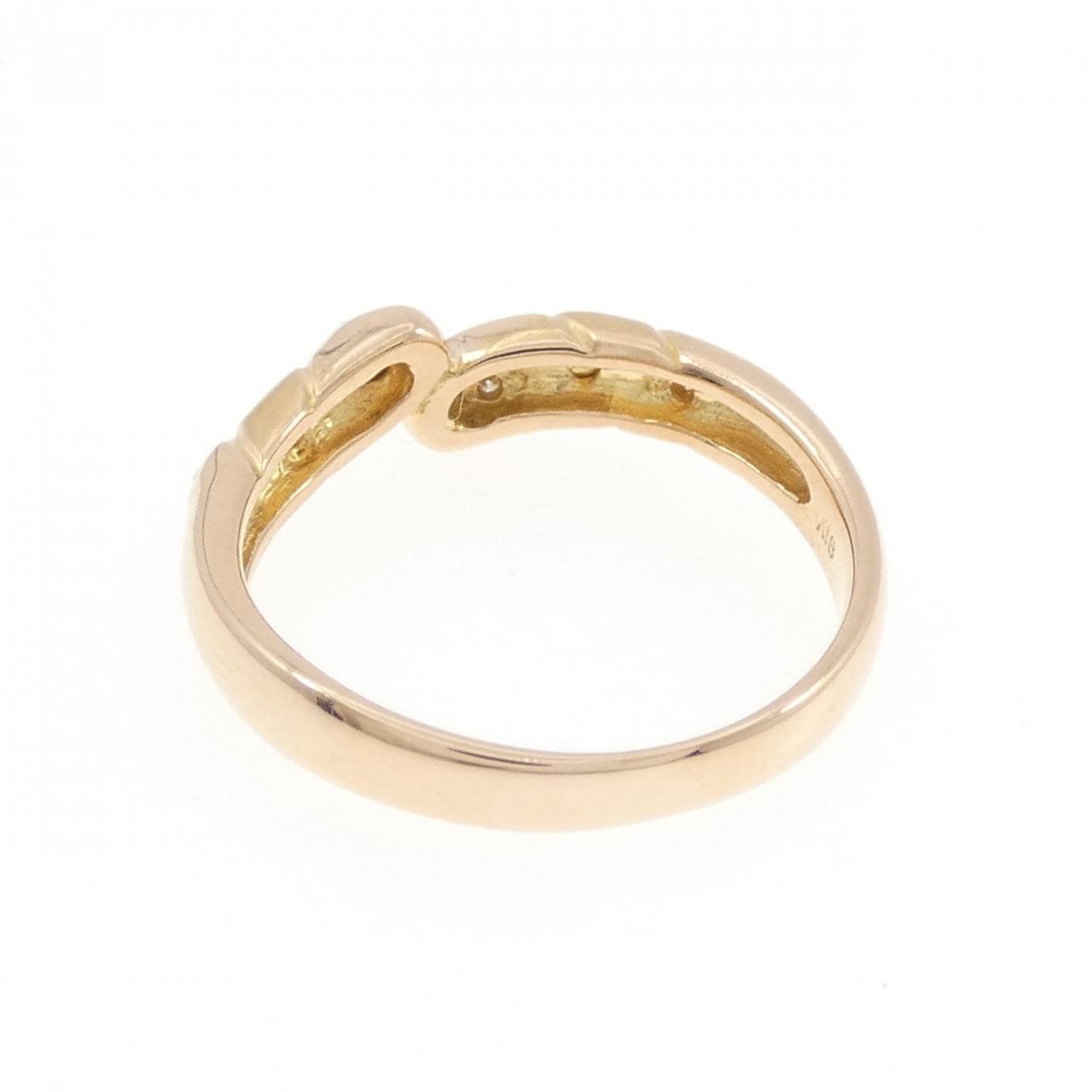 K18PG ダイヤモンド リング 0.07CT