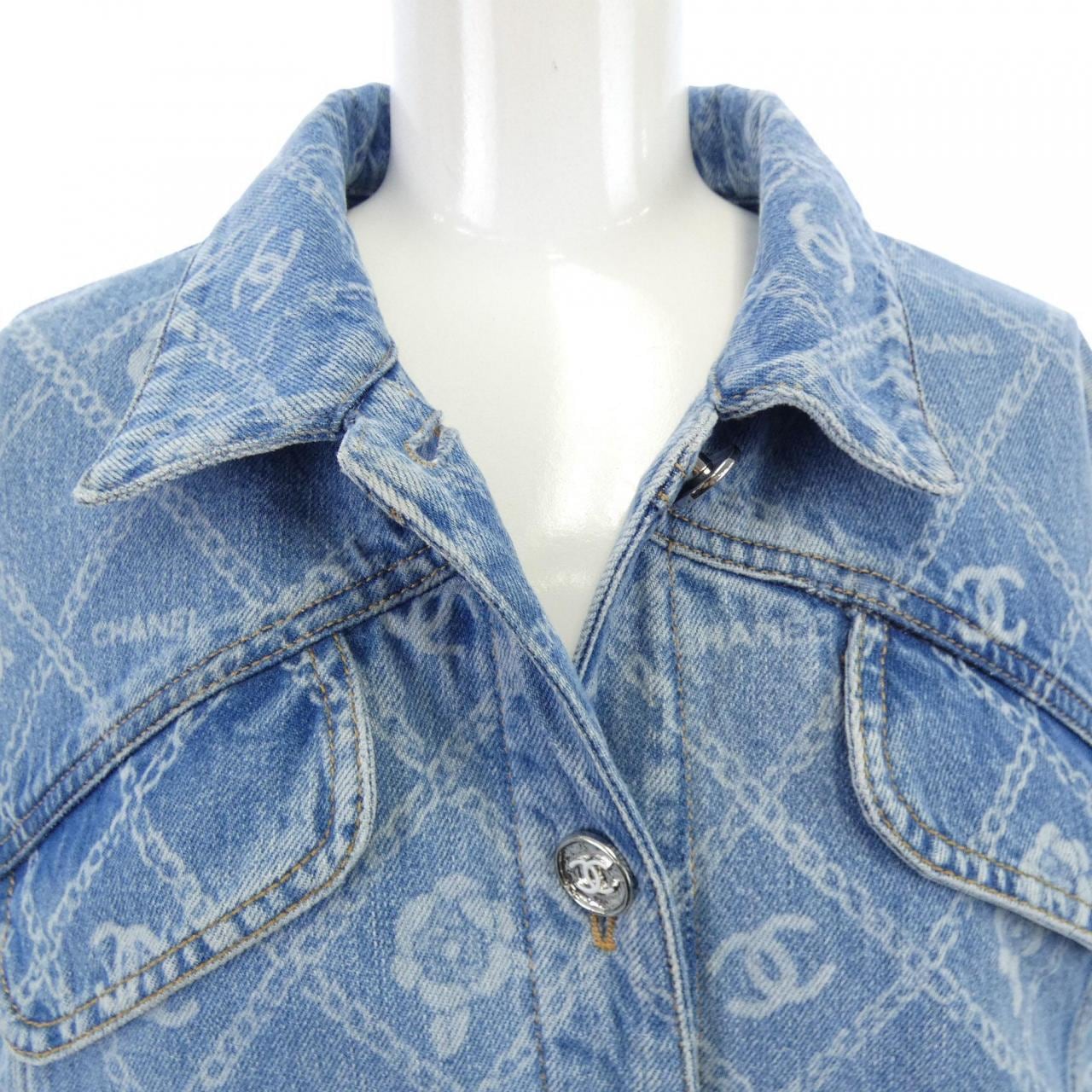 シャネル CHANEL P75284V66857 デニムジャケット