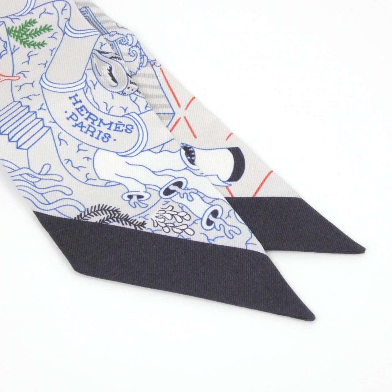 エルメス SPLASH PARK ツイリー 063806S スカーフ