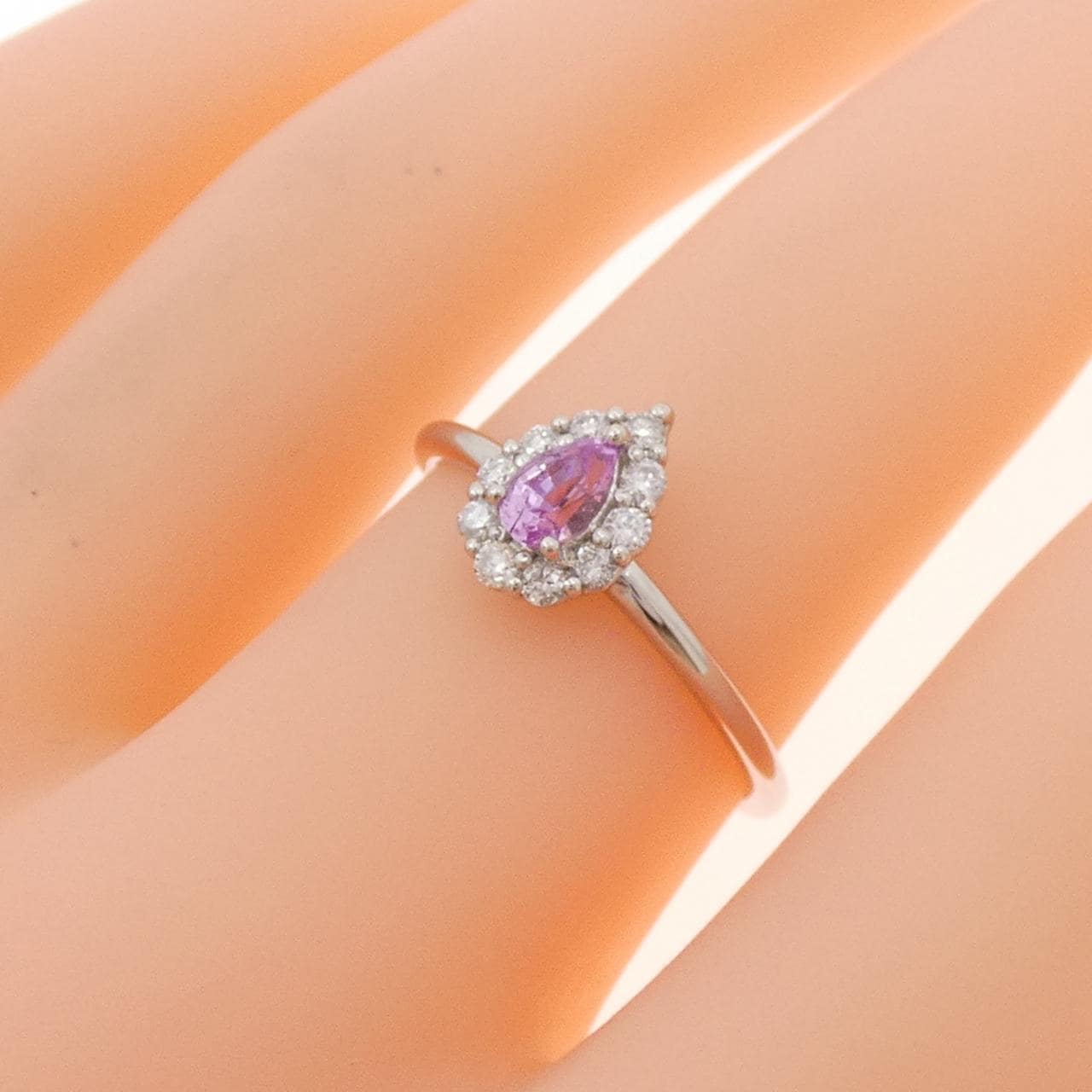 PT900藍寶石戒指0.44CT