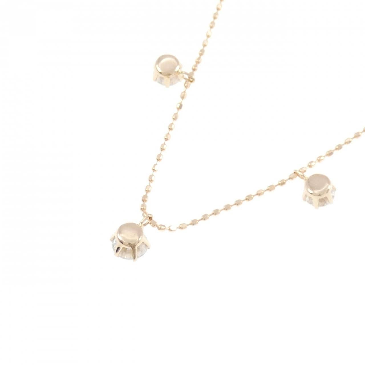 K18PG ダイヤモンド ネックレス 1.00CT