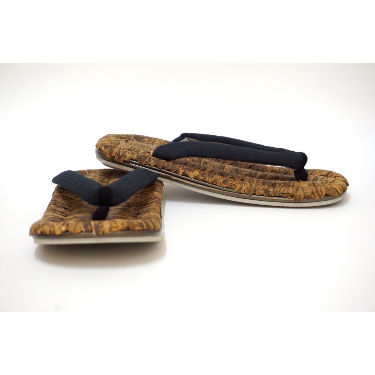 【新品】男物　雪駄　畳表　Ｍサイズ