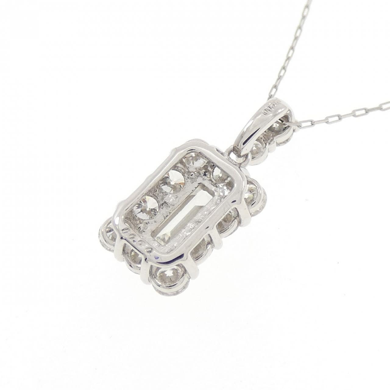 【新品】PT900/PT850 ダイヤモンド ネックレス 0.60CT