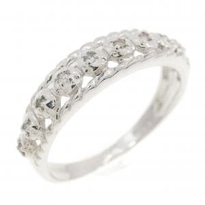K18WG ダイヤモンド リング 0.08CT