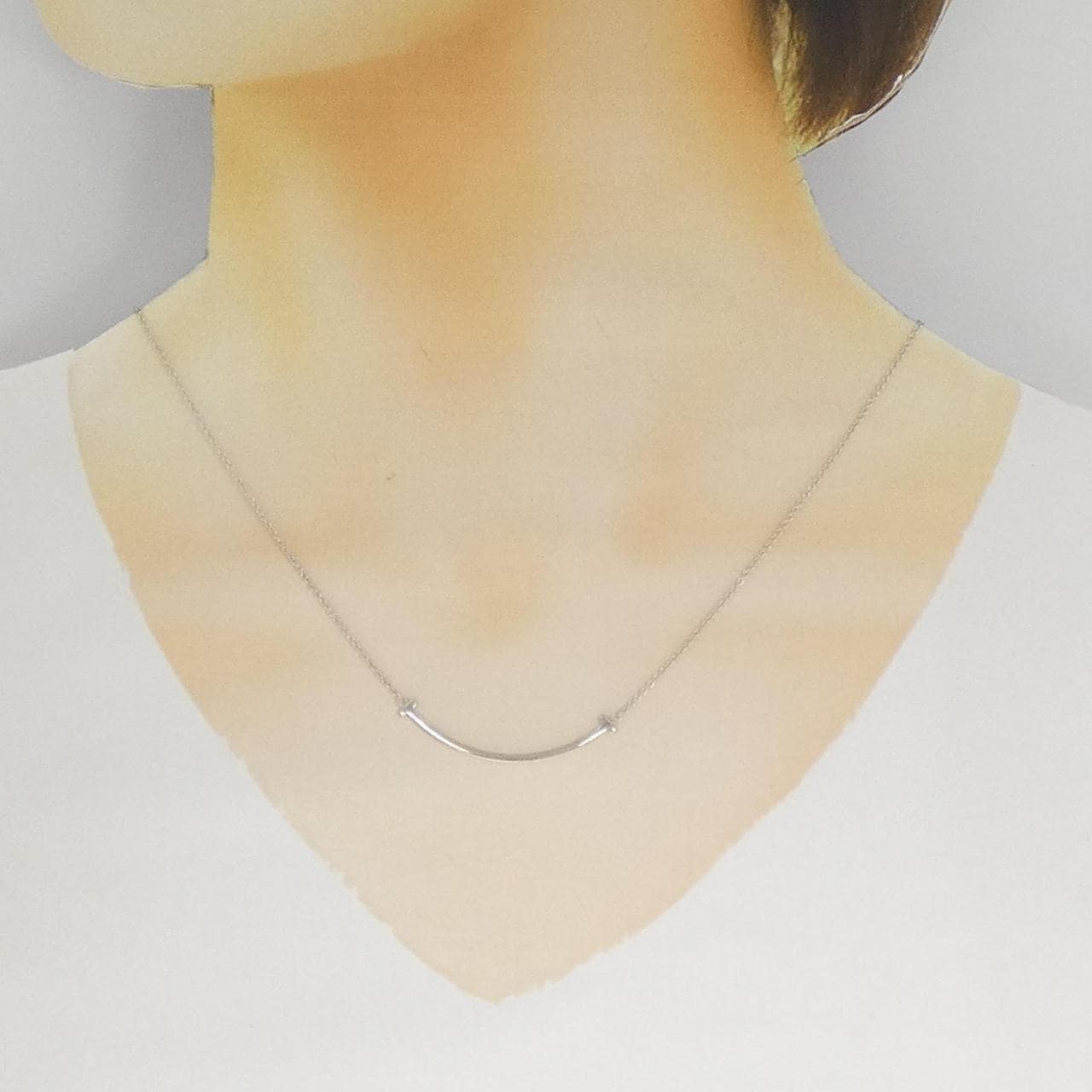 ティファニー Tスマイル スモール ネックレス