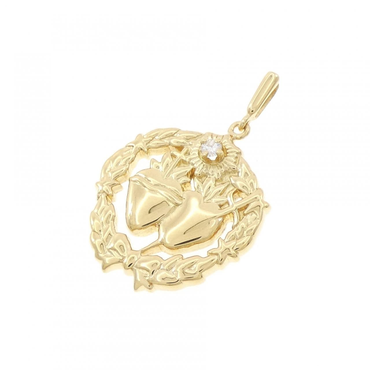 ミキモト ダイヤモンド ペンダント