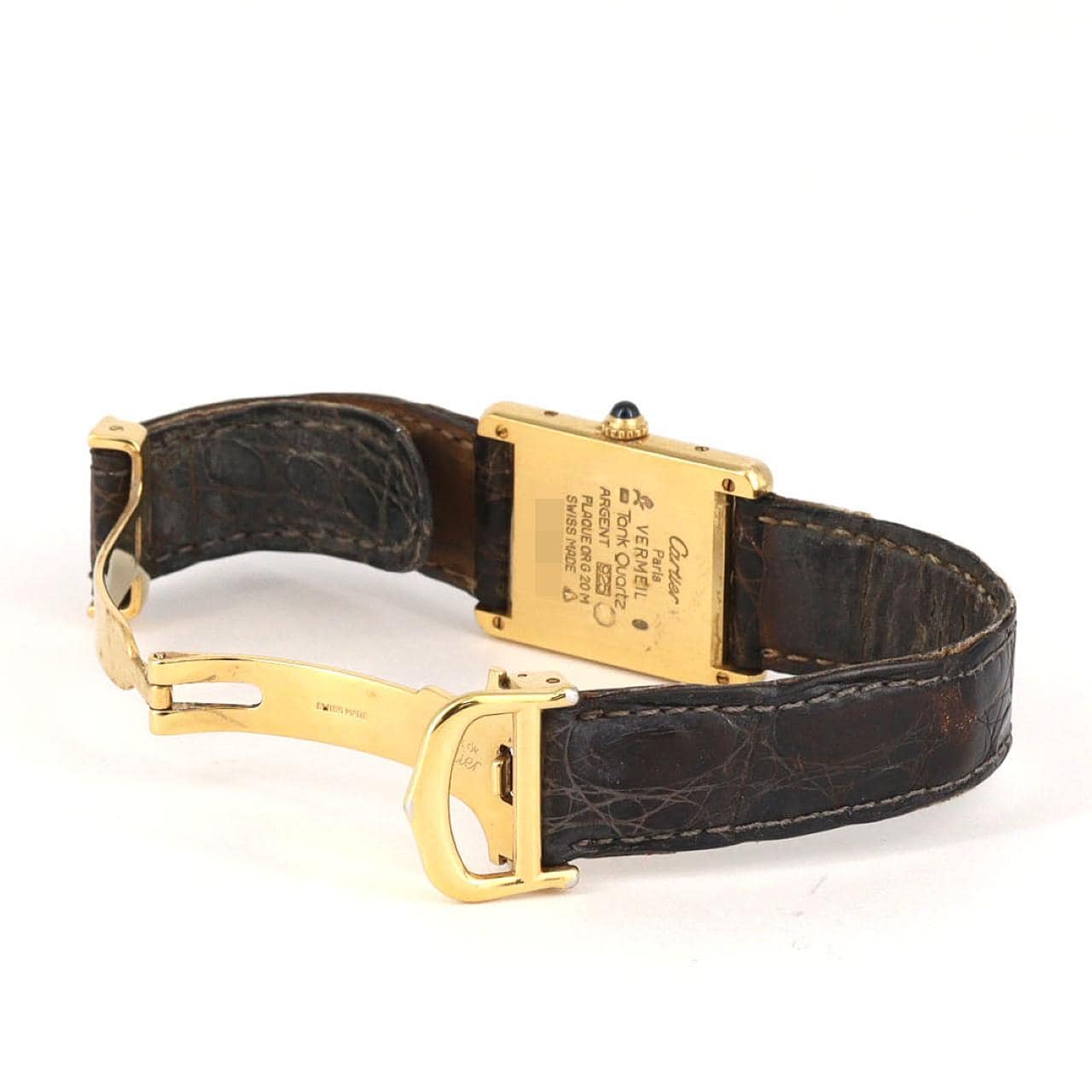 【ノーメンテナンス還元価格】カルティエ マストタンク1925 LM GP W1008254 GP クォーツ