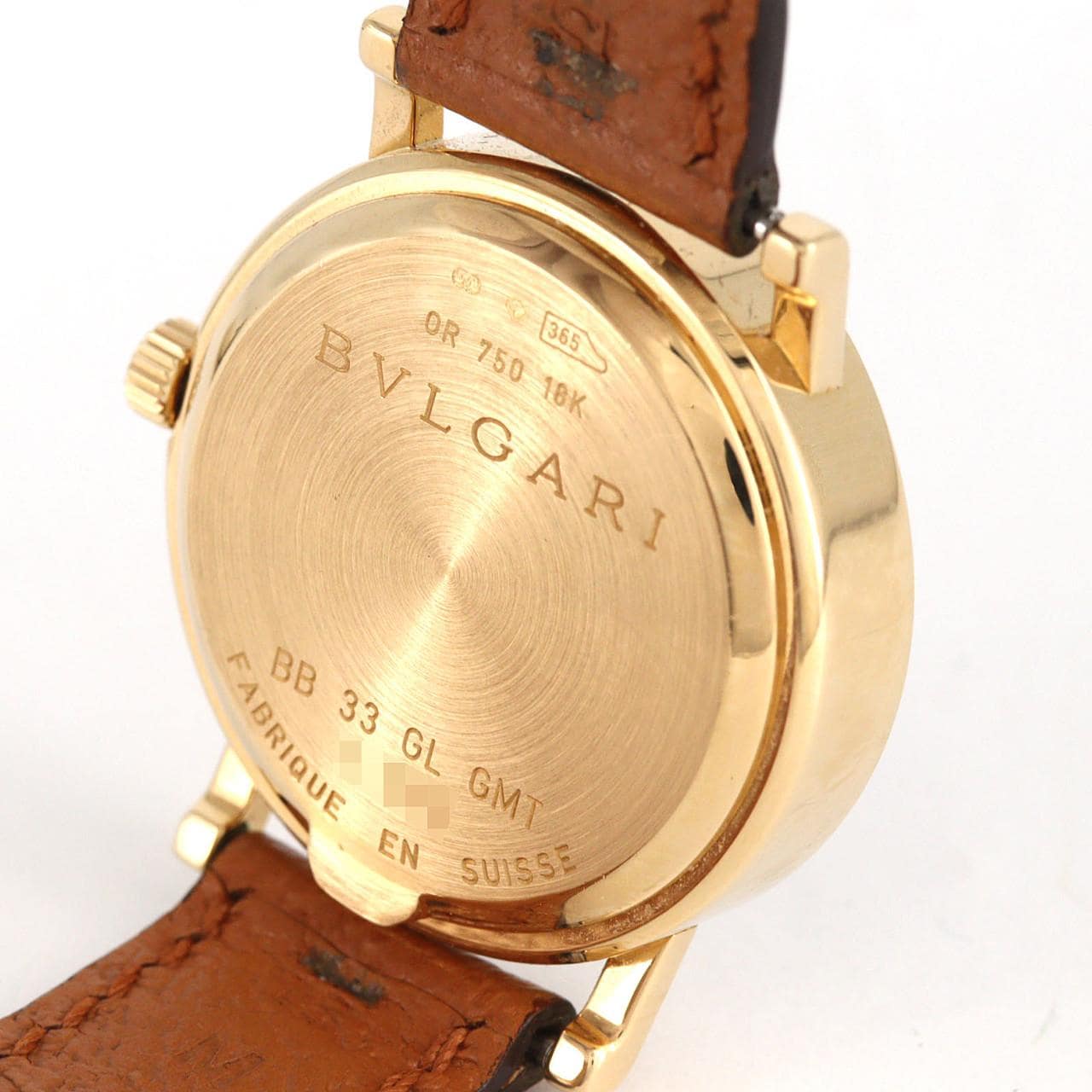 【ノーメンテナンス還元価格】ブルガリ ブルガリブルガリGMT YG BB33GLGMT YG 自動巻