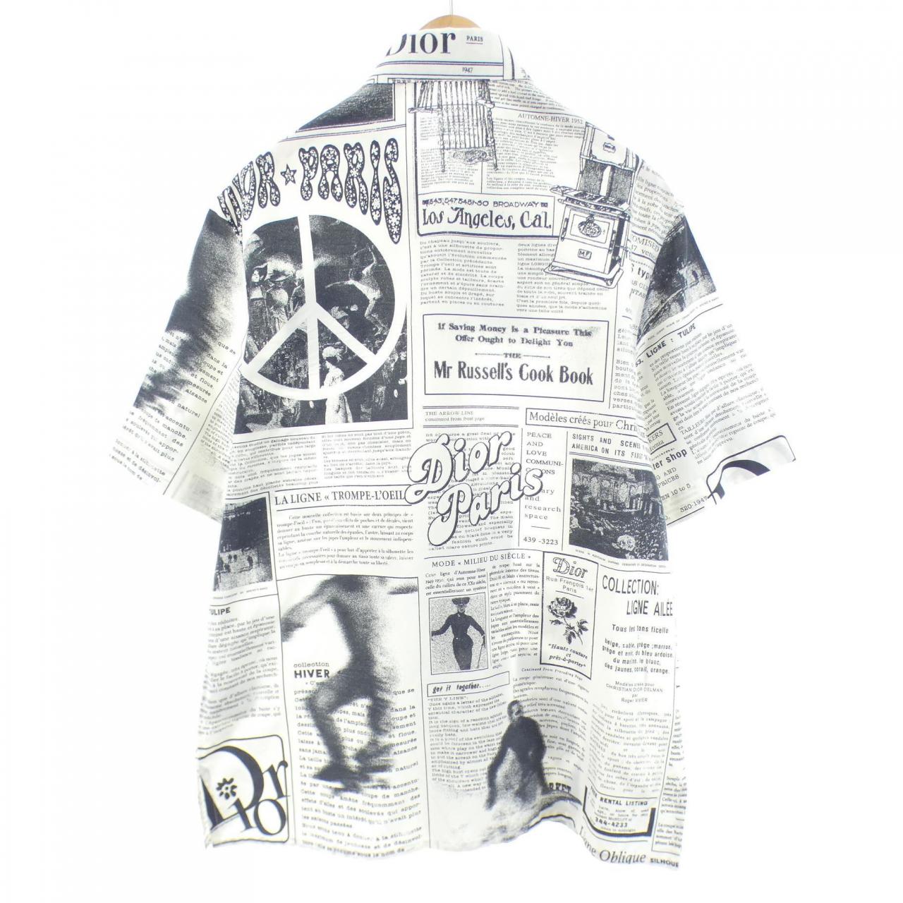 ディオール DIOR ERL 193C545A5701 S/Sシャツ