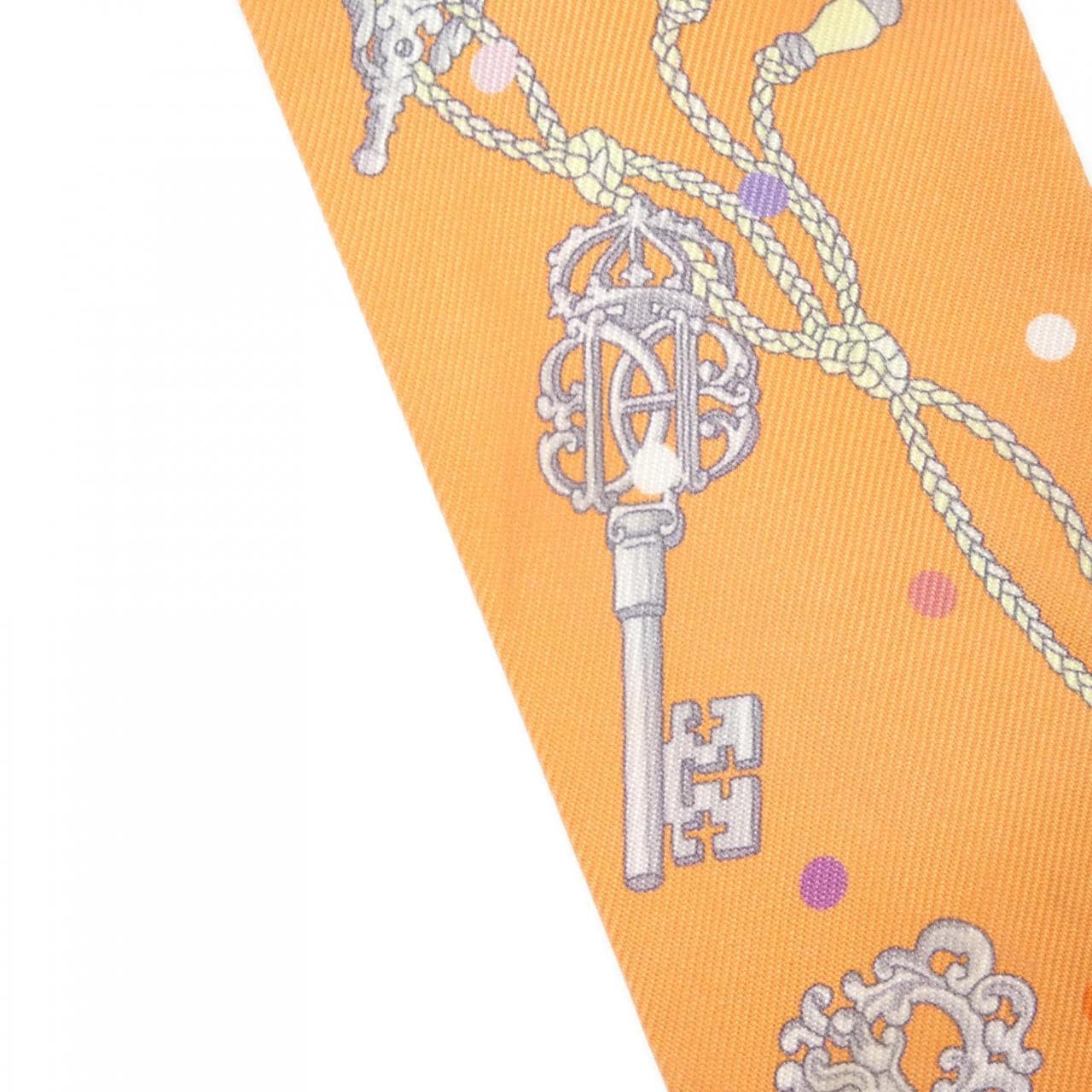 エルメス LES CLES A POIS ツイリー 063871S スカーフ