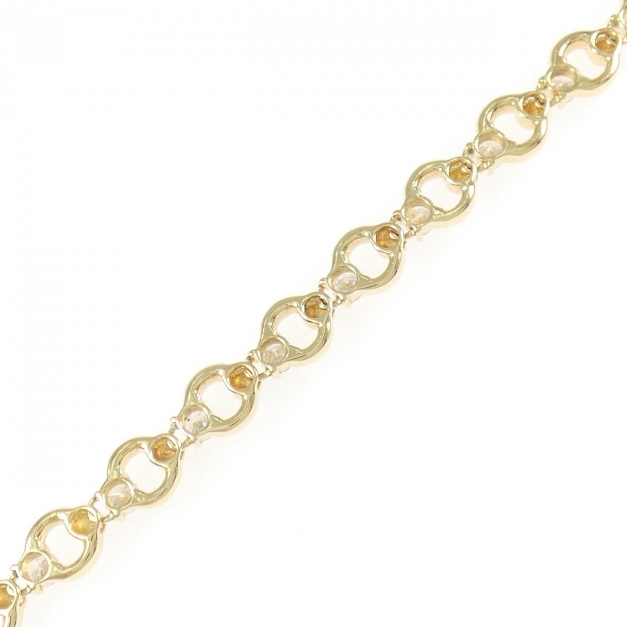 K18YG ダイヤモンド ブレスレット 1.81CT