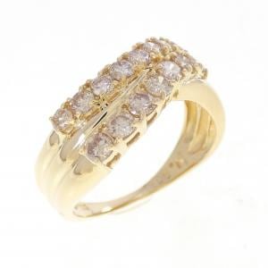 K18YG ダイヤモンド リング 1.00CT