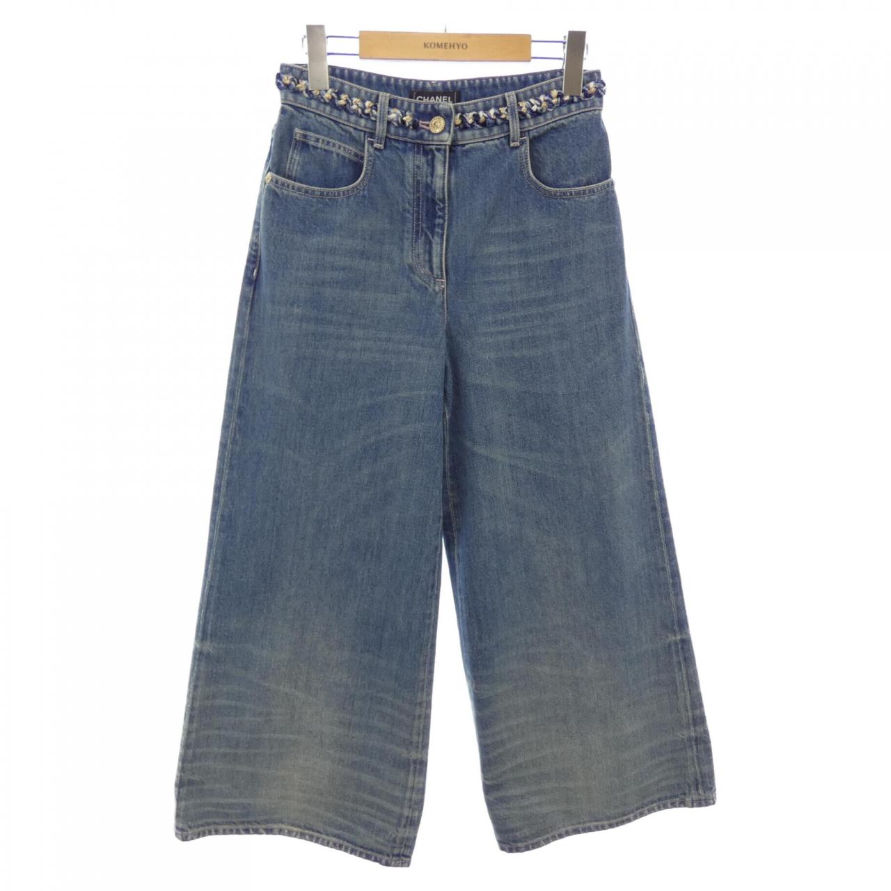 シャネル CHANEL LOOK33 P79894V72238 25A ジーンズ