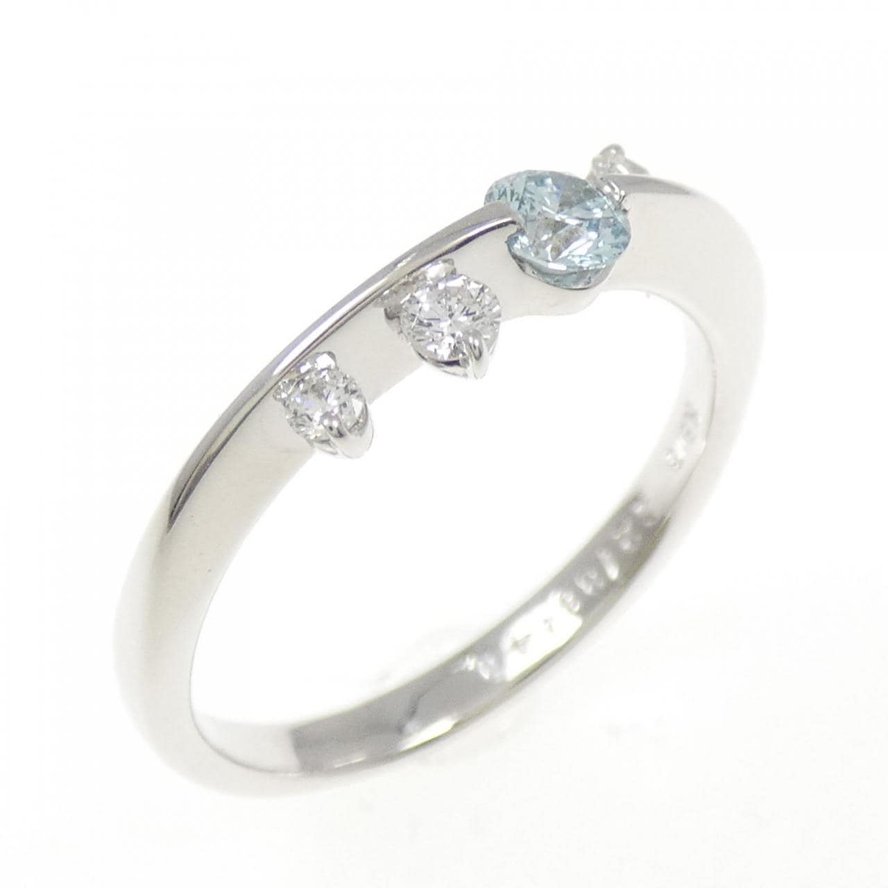 K18WG ダイヤモンド リング 0.216CT