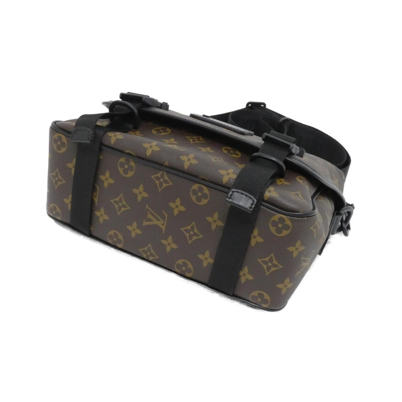 ルイヴィトン モノグラム マカサー LV トレイル メッセンジャー M46972 ショルダーバッグ