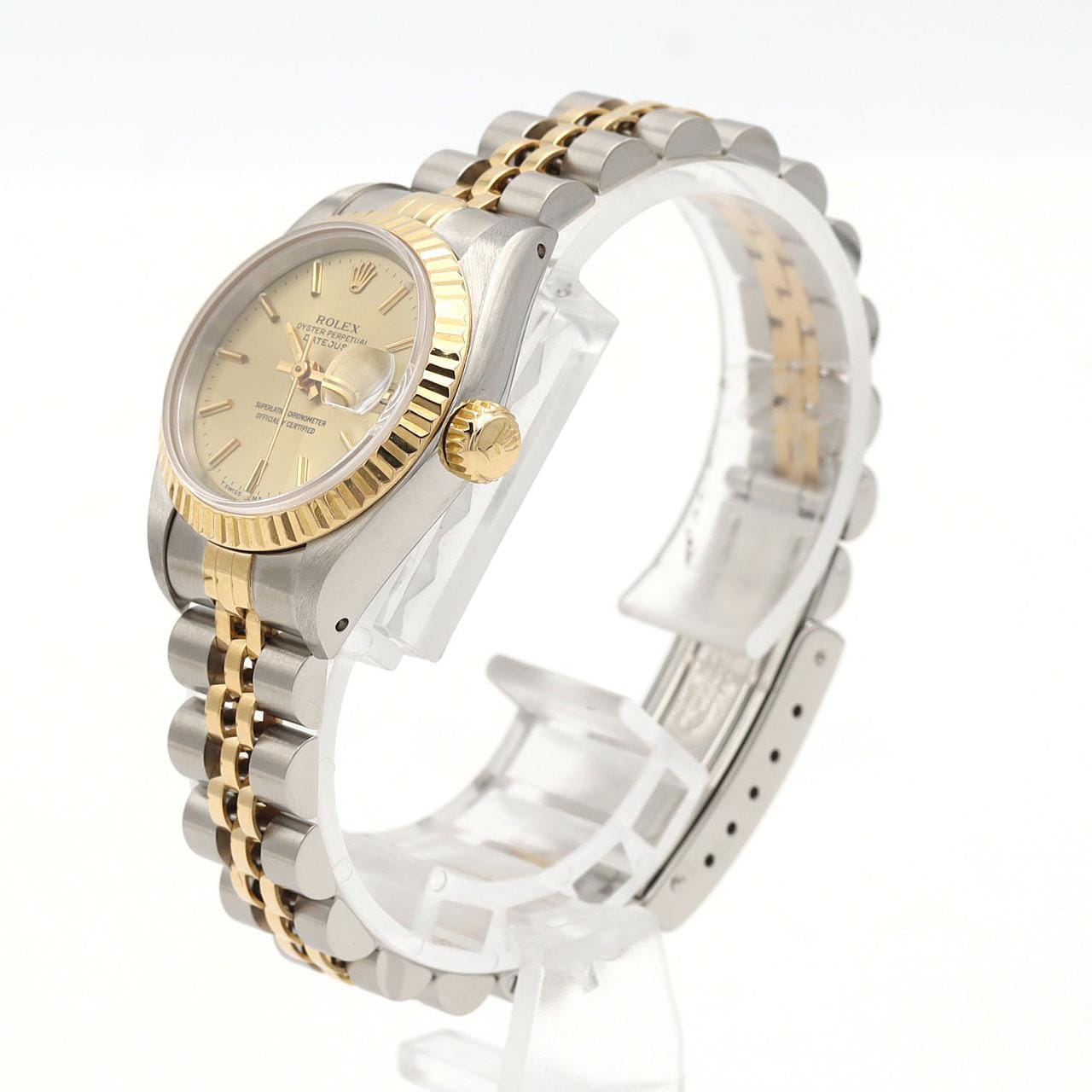 ロレックス デイトジャスト 69173 SSxYG 自動巻 X番