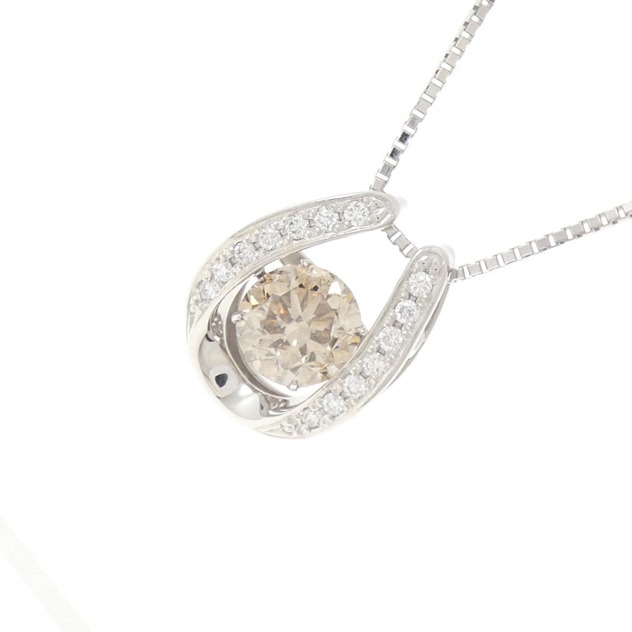 PT900/PT850 ダイヤモンド ネックレス 2.036CT