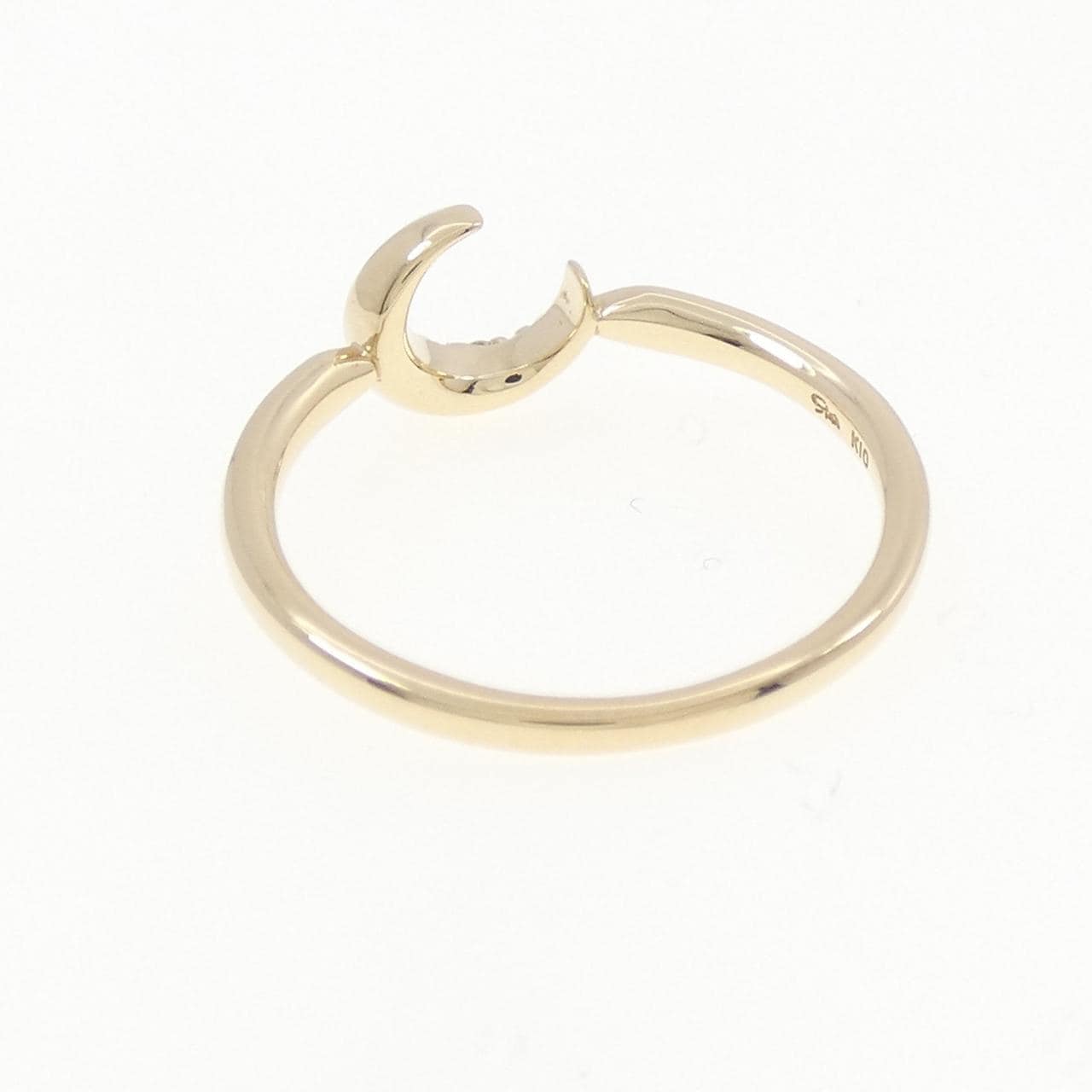 スタージュエリー ムーン ダイヤモンド リング 0.02CT