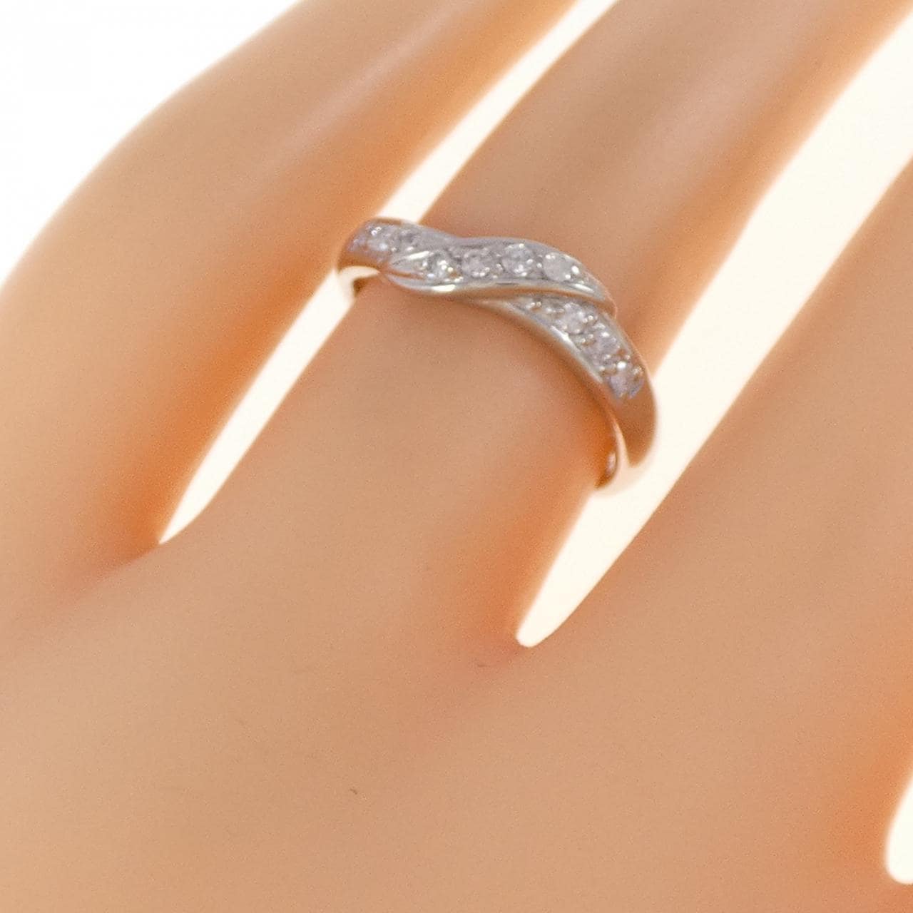PT900 ダイヤモンド リング 0.13CT