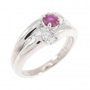 ポーラ ルビー リング 0.26CT