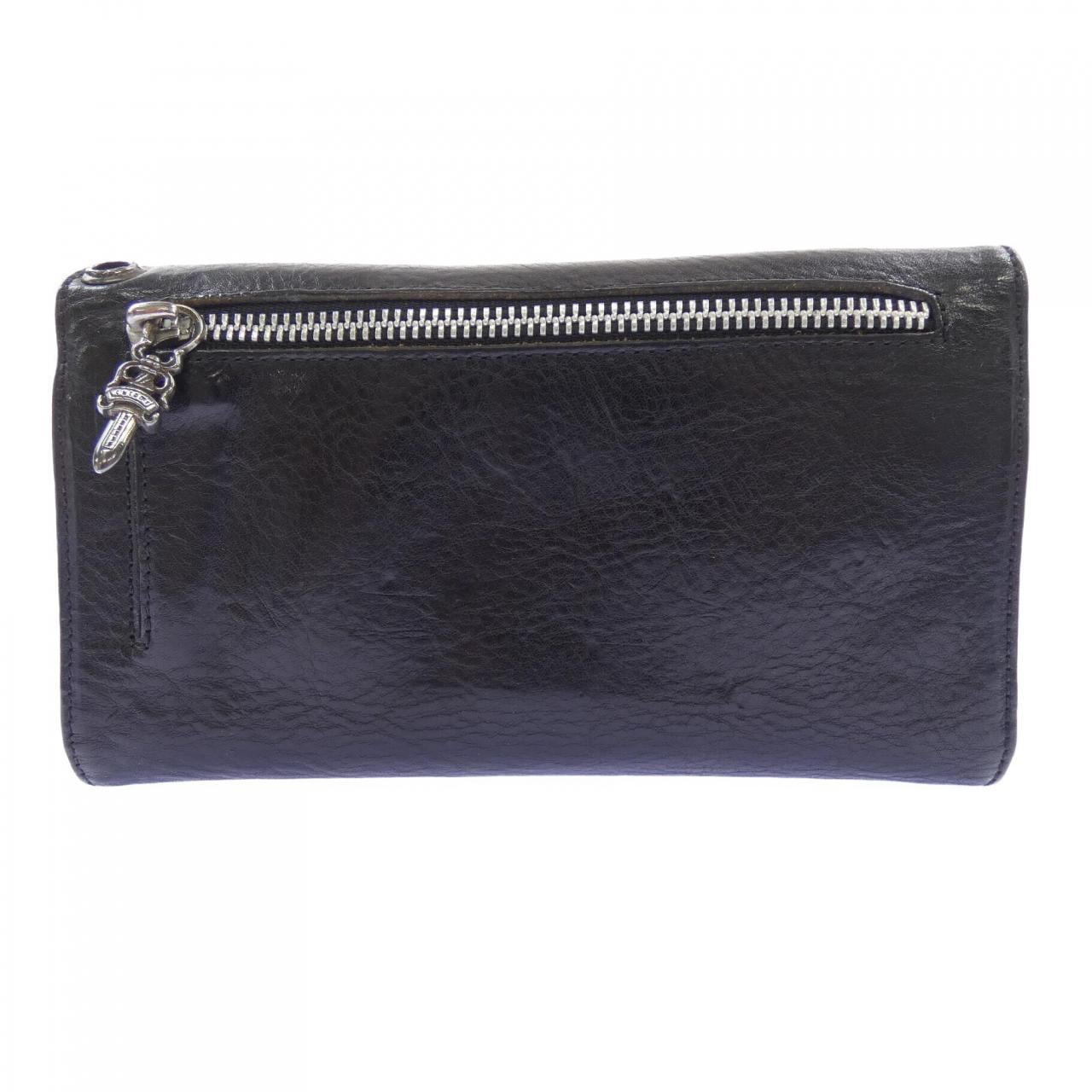 クロムハーツ CHROME HEARTS WAVE CROSS BTN　ウェーブ クロスボタン 2246 304 0501 0900 WALLET