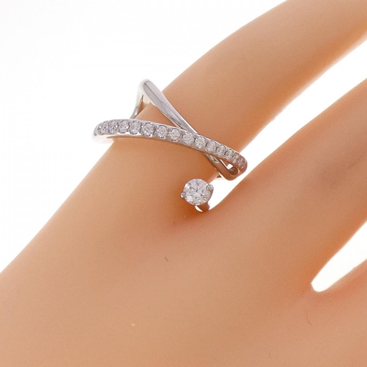 トモコ　コデラ シューティング スター リング 0.25CT