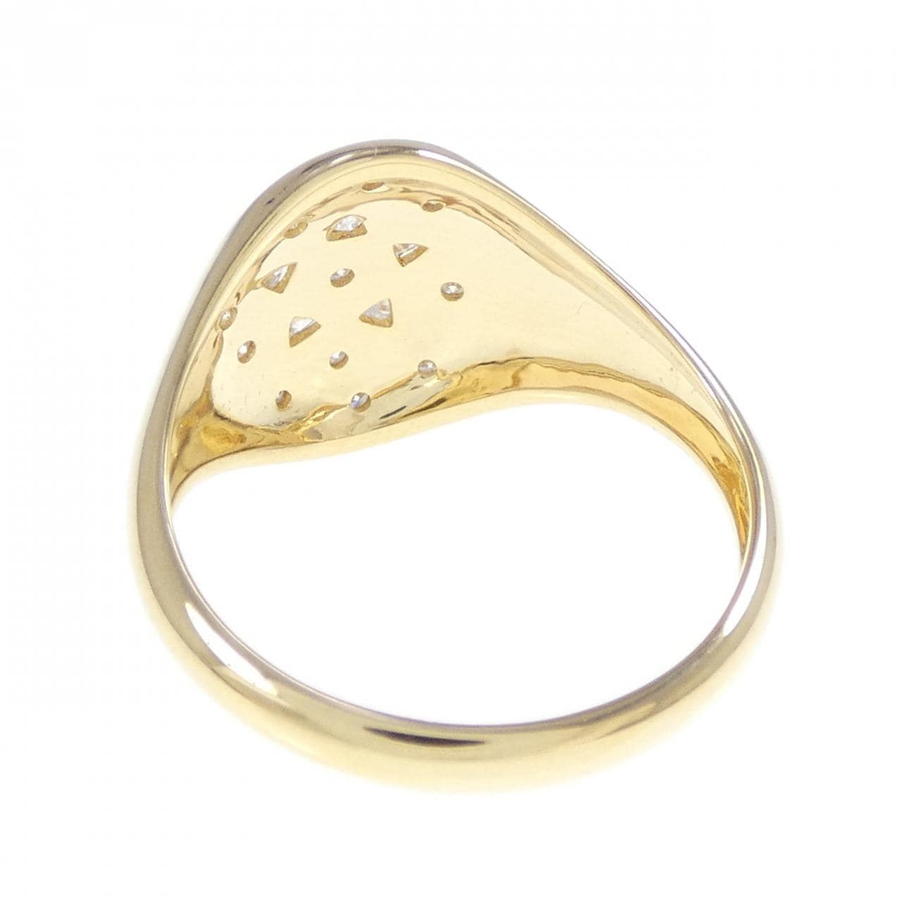 K18YG ダイヤモンド リング 0.24CT