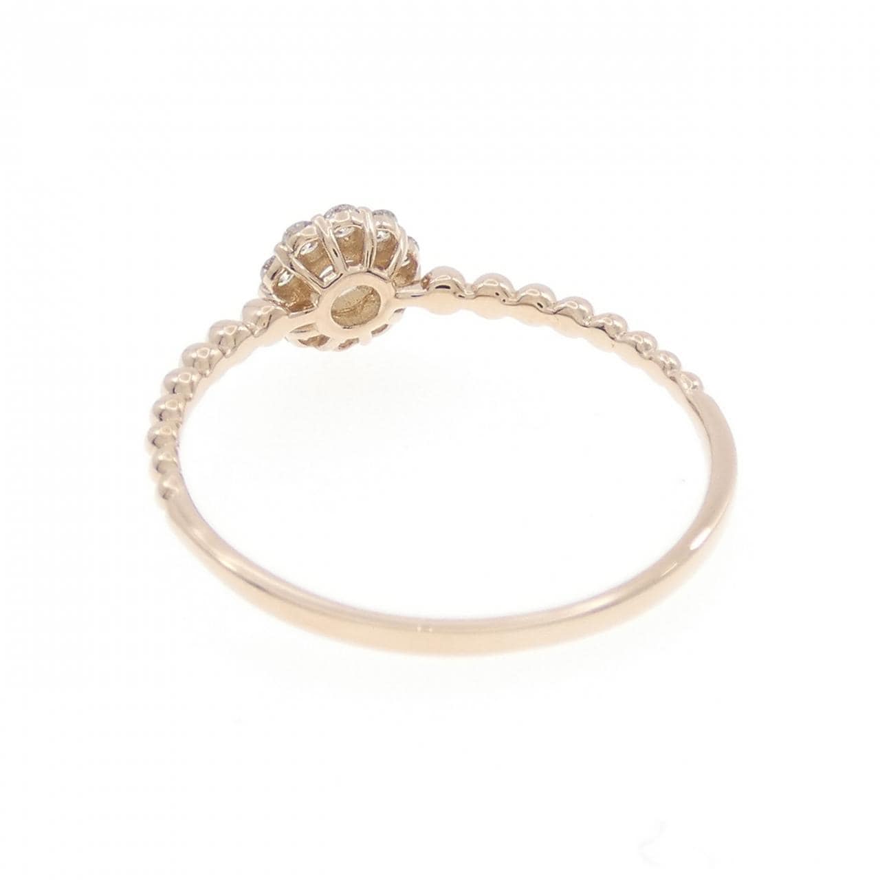 K18PG ダイヤモンド リング 0.11CT