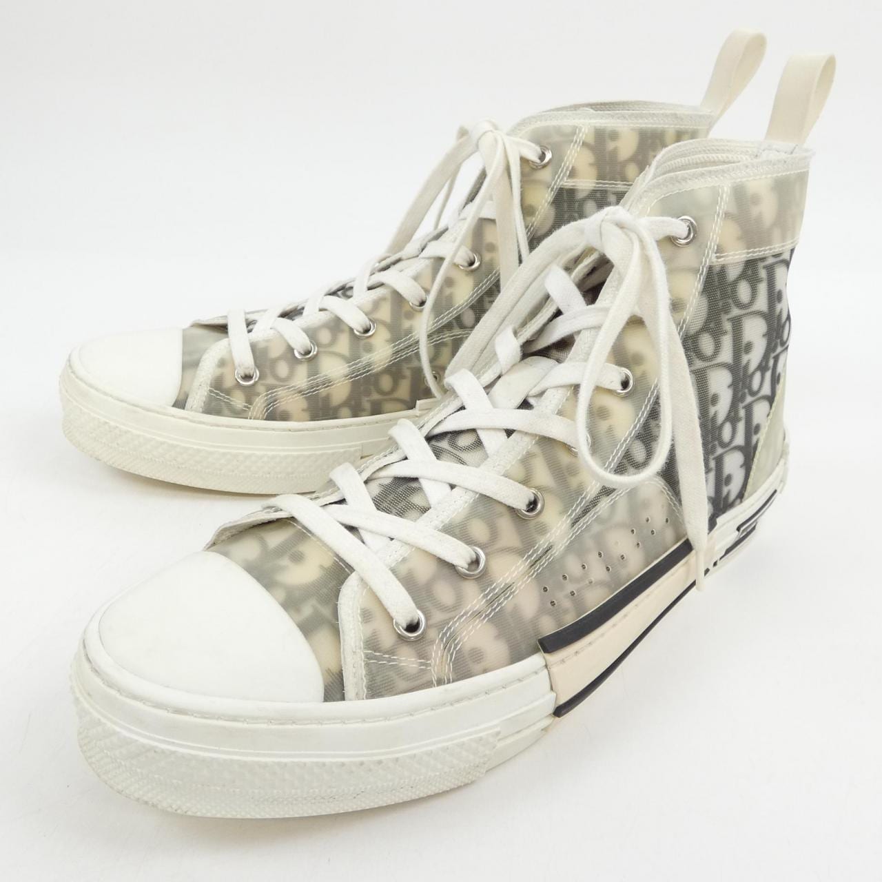 ディオール DIOR B23 ハイトップ ディオール オブリーク キャンバス 3SH118YJP スニーカー